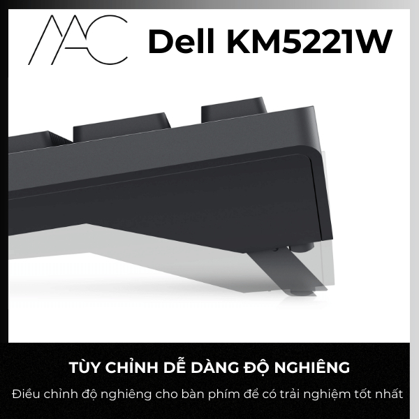 Bộ bàn phím chuột không dây Dell Pro Wireless KM5221W - Chính Hãng BH 12 Tháng
