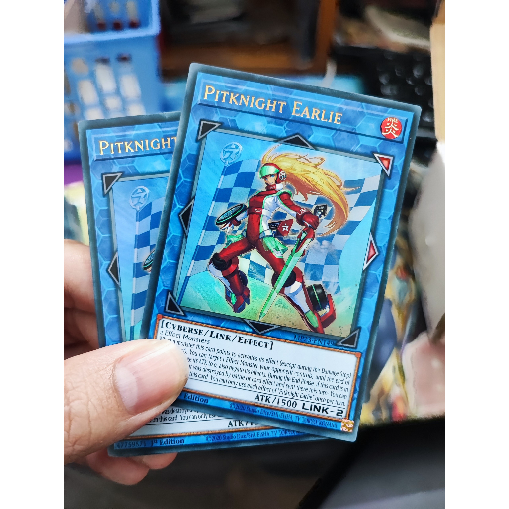 1 lá thẻ bài Pitknight Earlie - MP23-EN149 - Ultra Rare 1st Edition