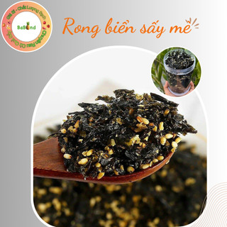 Rong biển sấy tỏi mè hủ 100gr