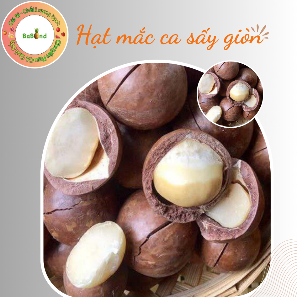 Hạt Mắc Ca sấy 500gr