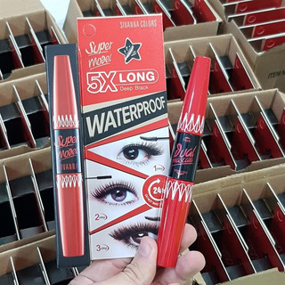 Mascara 2 Đầu Nối Mi Sivanna Super Model 5X Long HF893