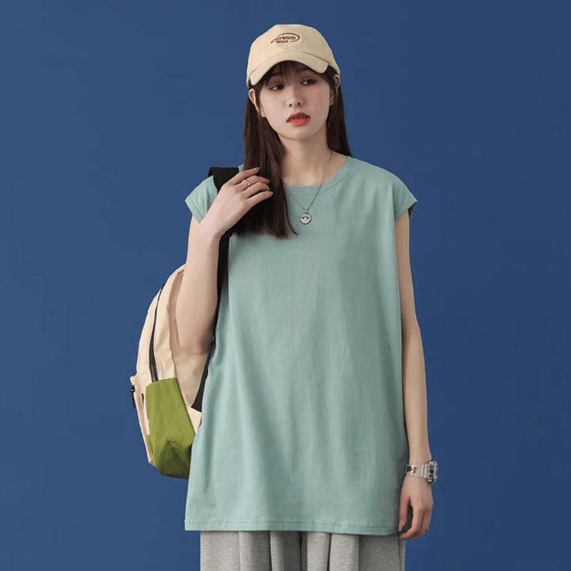 BIGSIZE 40-105KG Áo thun sát nách/ba lỗ/tanktop Nam Nữ Sói Store 5 màu