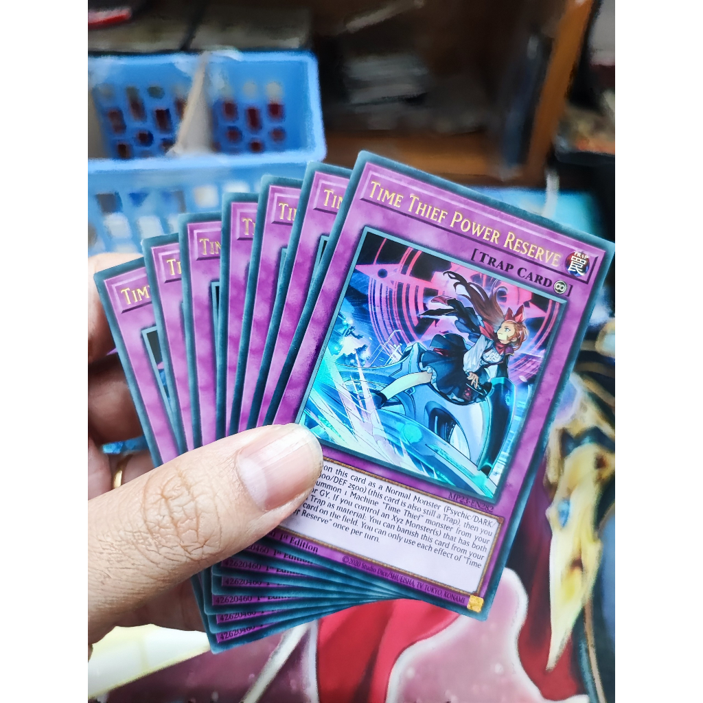 1 lá thẻ bài Time Thief Power Reserve - MP23-EN282 - Ultra Rare 1st Edition