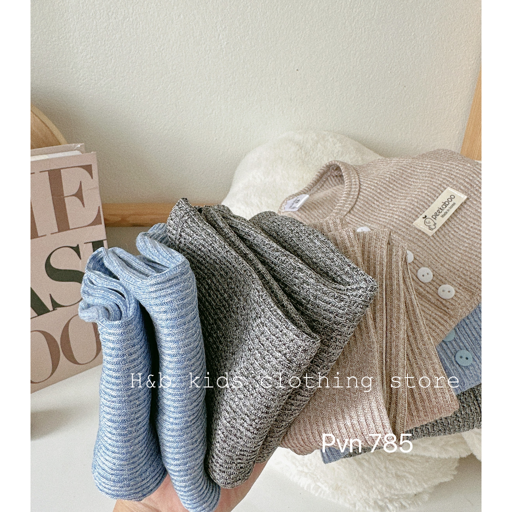 Bộ thu đông bé trai , sét bộ quần áo dài tay tăm 5 cúc đáng yêu cho bé