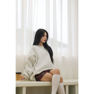 Áo sweater nỉ trơn basic phong cách Hàn Quốc TOSUN S05