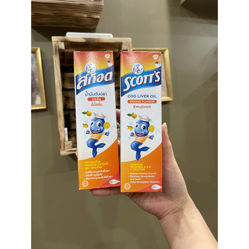 Siro SCOTT'S Tăng Cân Ăn Ngon Cho Trẻ Em Thái Lan