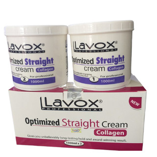 Thuốc duỗi siêu nhanh siêu mạnh collagen Lavox 500ml x 2 -1000ml.x2.