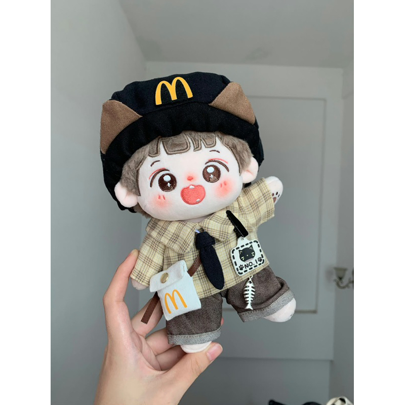 Outfit doll - Quần áo búp bê bông size 15cm 20cm Giao hàng meow moew