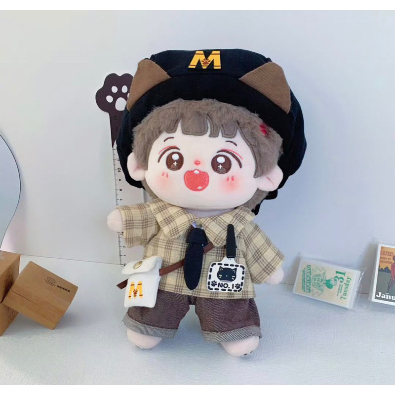 Outfit doll - Quần áo búp bê bông size 15cm 20cm Giao hàng meow moew