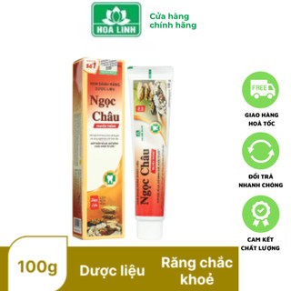 Ngọc Châu Kem Đánh Răng Dược Liệu 170g Truyền Thống DATE 2026
