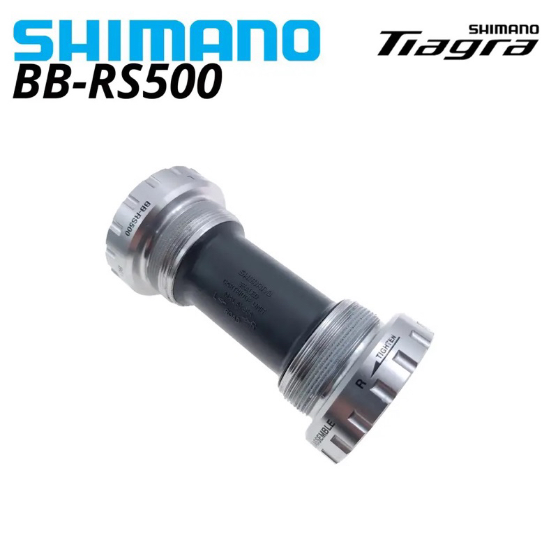 Trục giữa vặn ren rỗng xe đạp đường trường Road Shimano RS 500 chính hãng