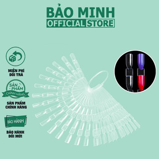 Móng que đốt tập sơn vẽ trưng bày mẫu khách 150 móng màu trong, đục, đen - Móng chuyên dụng ngành nail giá rẻ