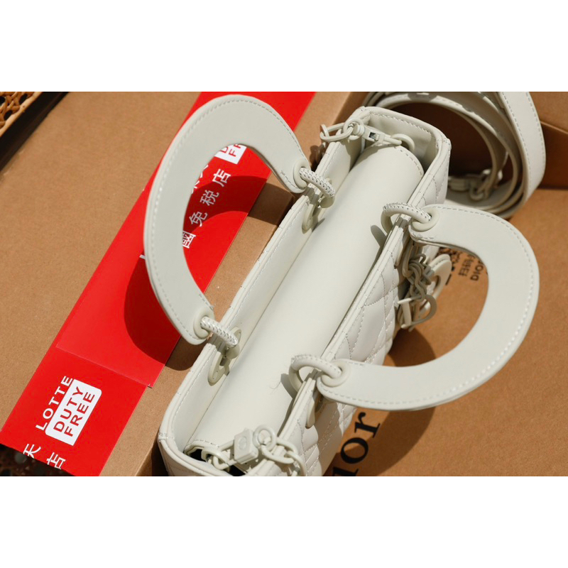 Túi Di.or D-joy bag super size 22x12cm da thật 4 màu fullbox nam châm