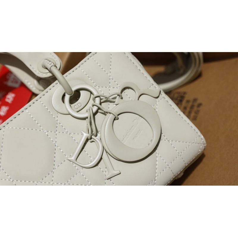 Túi Di.or D-joy bag super size 22x12cm da thật 4 màu fullbox nam châm