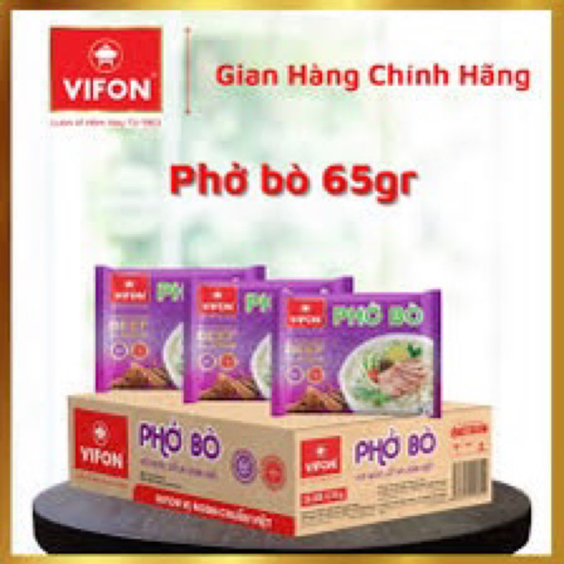 [GÓI LẺ] Phở Bò Vifon gói 65gr