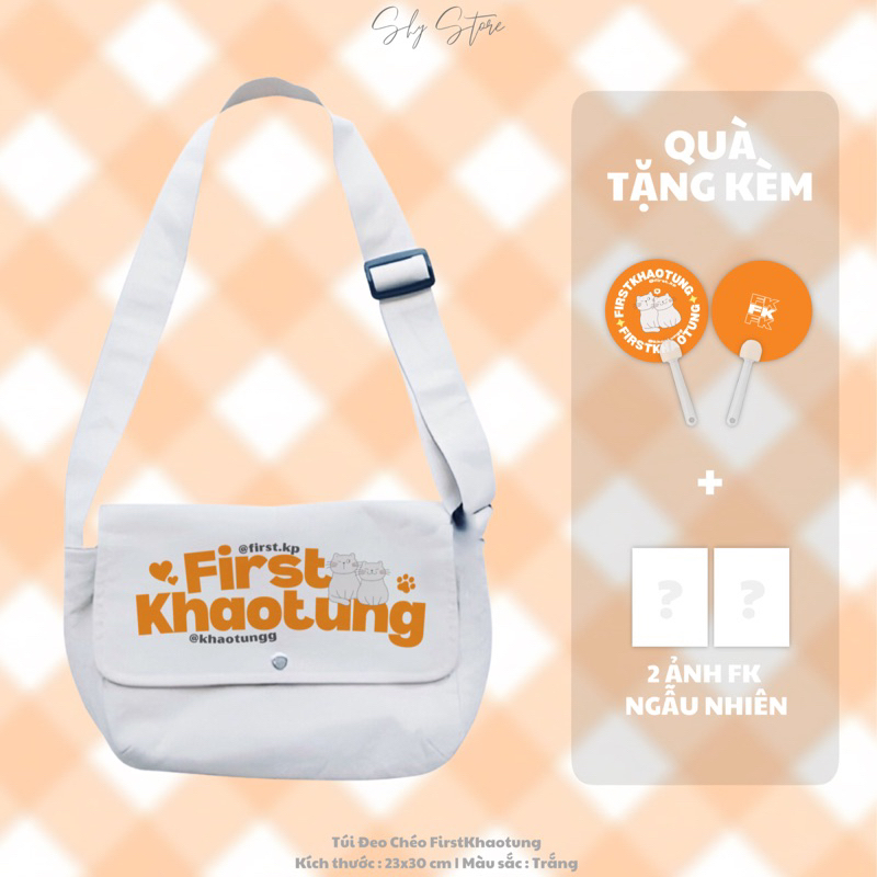 TÚI ĐEO CHÉO FIRSTKHAOTUNG SIÊU ĐÁNG YÊU