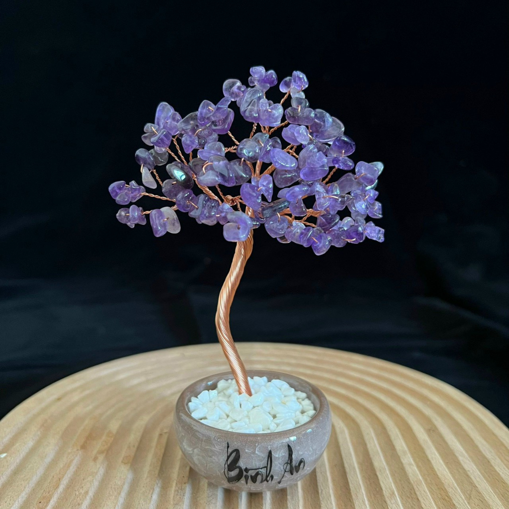 Cây Đá Phong Thủy Tài Lộc Để Bàn Siêu Đẹp