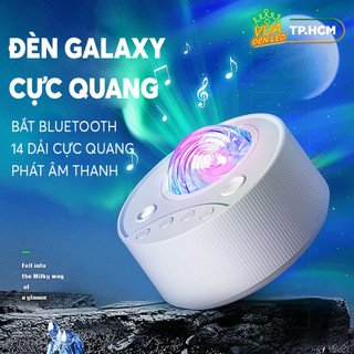 Đèn galaxy cực quang chiếu bầu trời sao có dải cực quang chân thật, decor phòng ngủ, có loa bluetooth rất hay