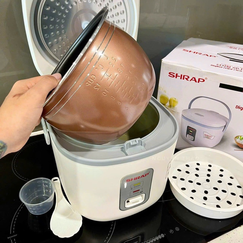 Nồi cơm điện Cuckoo 1.8L mẫu mới CR1918 sang trọng nấu cơm ngon