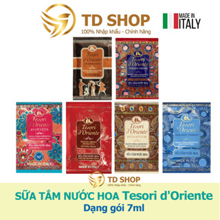 [Chính hãng] Tesori Sữa tắm dây (12 gói 9ml) Tesori d’Oriente nhỏ tiện dụng - TD Shop