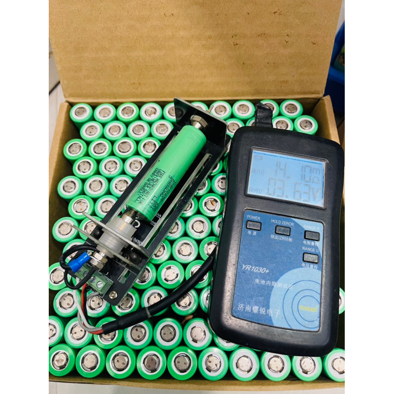 Pin Samsung 25R 18650 dung lượng 2500mah - xả 25A - Pin chính hãng tháo khối