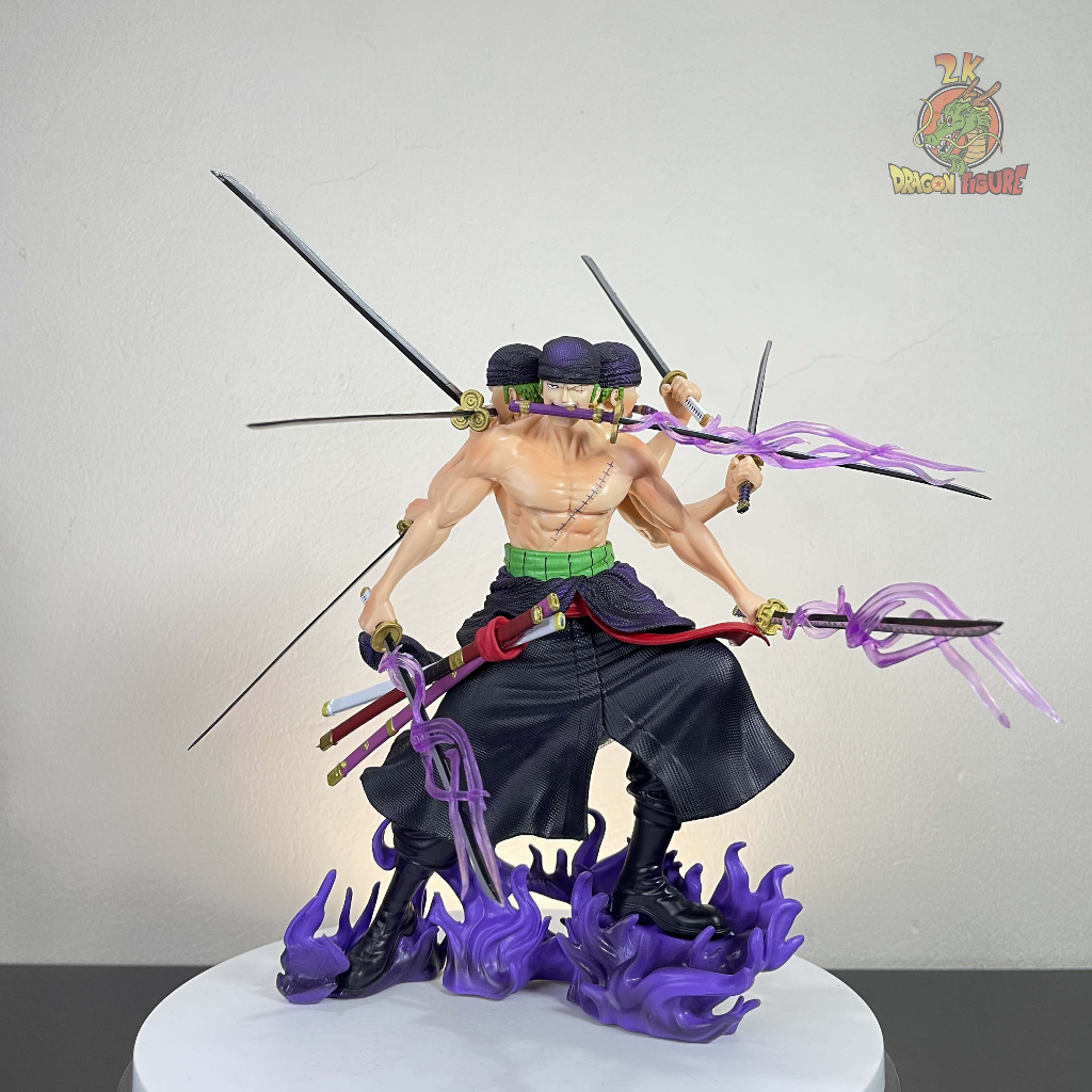 Mô hình Zoro Asura ba đầu sáu tay bản mới - One Piece Figure - Mô hình 2K