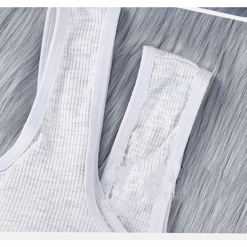 Áo lá bra học sinh 2 dây cài sau chất cotton mềm mại dễ chịu cho cho bé NANGEVA ms6020