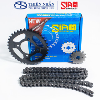 Nhông sên dĩa SIAM xe Wave (2002-2004), Future 1 (428S-102L, 14T-36T)