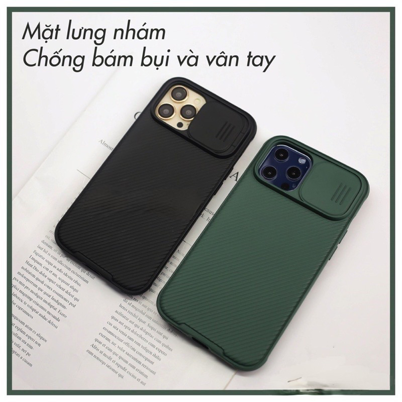Ốp Nillkin Camshield bảo vệ cam ip15pro/ ip15pro max