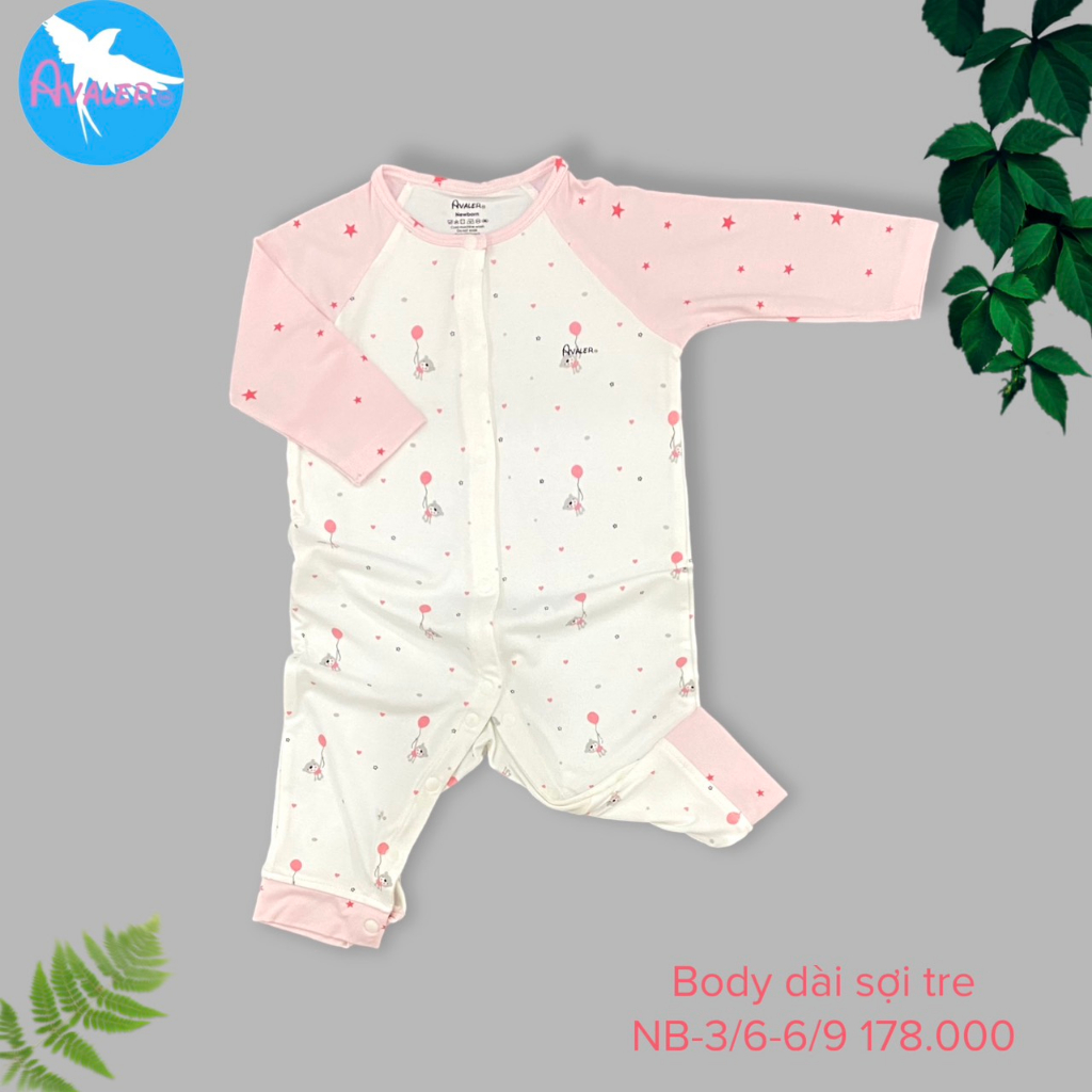 Body dài tay Avaler cho bé AV082