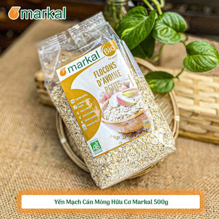 YẾN MẠCH cán mỏng HỮU CƠ markal gói 500gr/ Yến Mạch Hữu Cơ Sottolestelle 500g