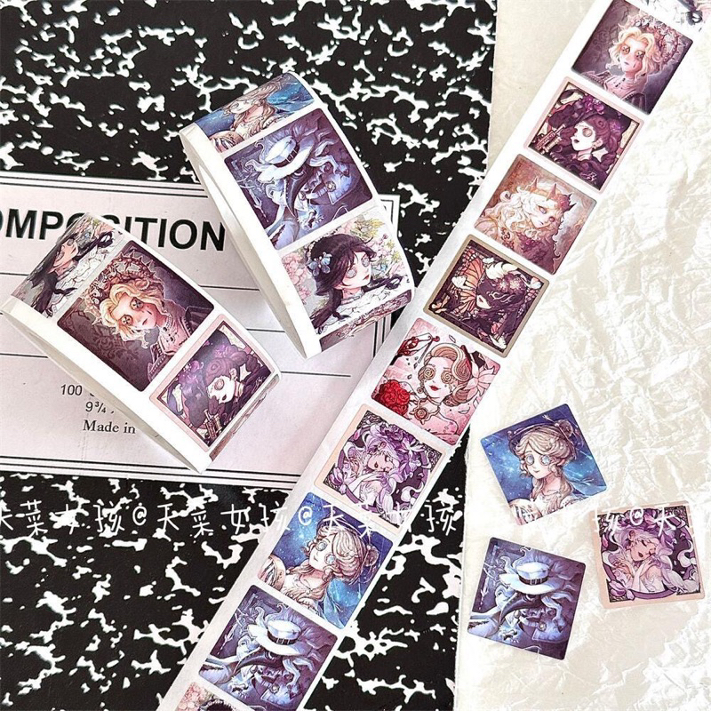 500 hình dán/ miếng dán/ sticker game Identity V Trang Trí Mũ Bảo Hiểm, Điện Thoại, Đàn Guitar, Xe, Sổ, Laptop