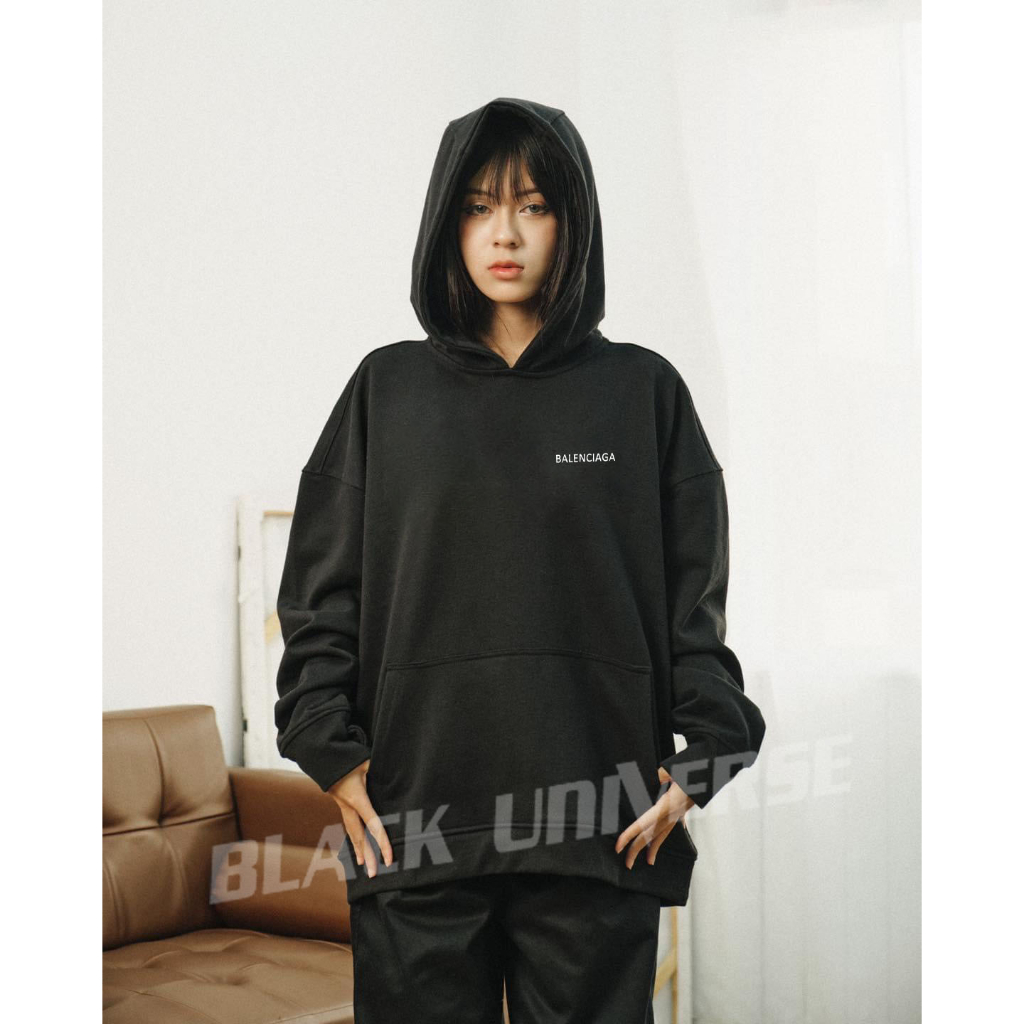 Áo HOODIE BALEN chất nỉ bông cotton 100% cao cấp