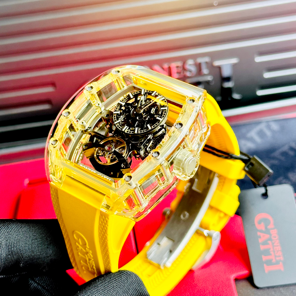 Đồng hồ nam dây cao su Bonest Gatti Ghost BG9960-A3