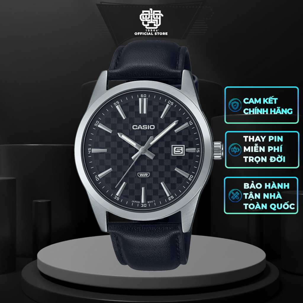 Đồng hồ Nam CASIO MTP-VD03L-1A Hàng chính hãng