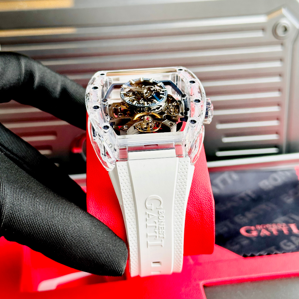 Đồng hồ nam dây cao su Bonest Gatti Ghost BG9960-A2