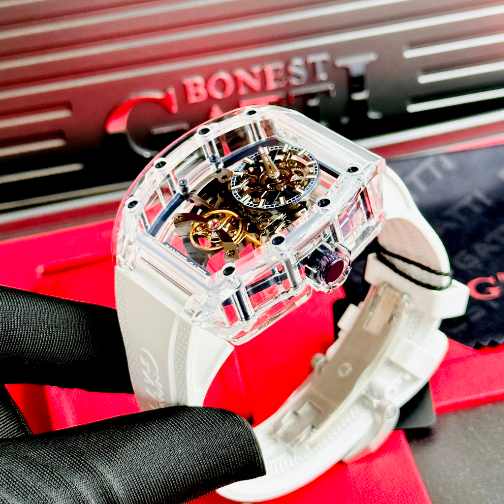 Đồng hồ nam dây cao su Bonest Gatti Ghost BG9960-A2