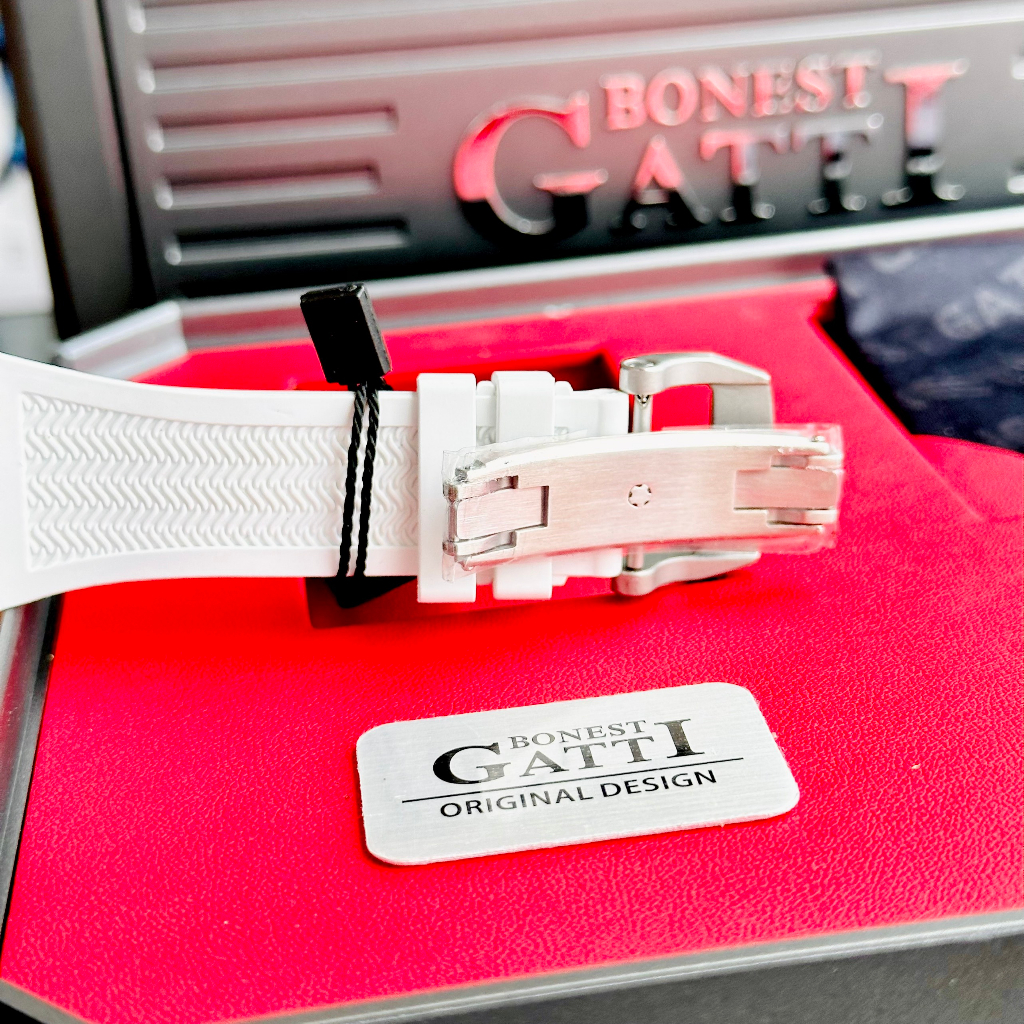 Đồng hồ nam dây cao su Bonest Gatti Ghost BG9960-A2