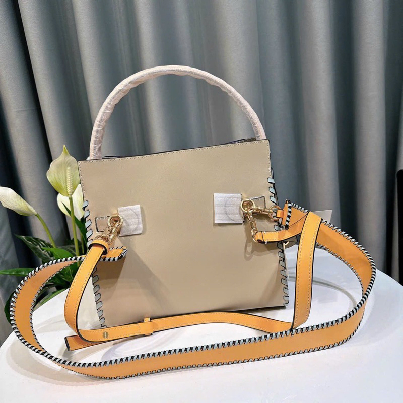 Túi Burch Lee Radziwill Small Double da thật