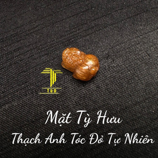 Mặt tỳ hưu thạch anh tóc đỏ tự nhiên