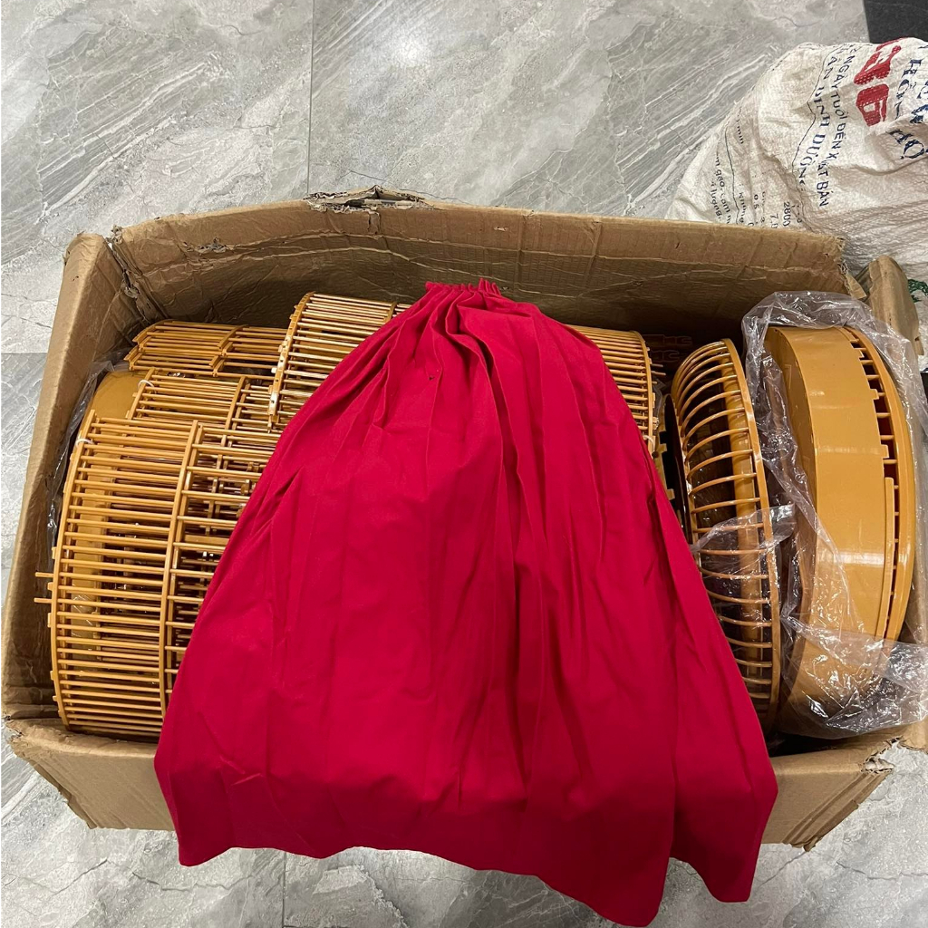 Áo vải Kaki cho lồng họa mi