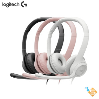 Tai nghe có dây Logitech H390 H370 H340 - Mic giảm ồn, quai đeo, chụp tai có đệm, kết nối USB-A - BH chính hãng 2 năm