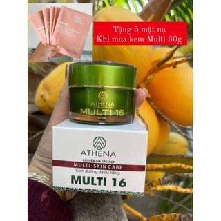 Kem rạn da multi 16 - làm mờ rạn da sau sinh và rạn da do tăng cân tặng 5 mặt nạ nhau thai
