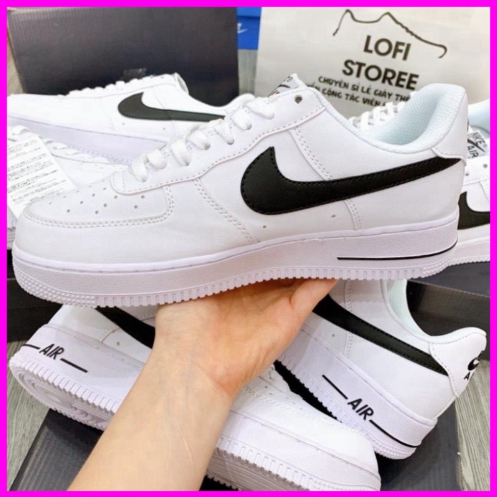 Giày AF1 Xám Vàng, Giày N.i.k.e_Air Force 1 Xám Thêu Vàng Cao Cấp Bản Classic Full Size Nam Nữ Hot Trend Full Box BILL..