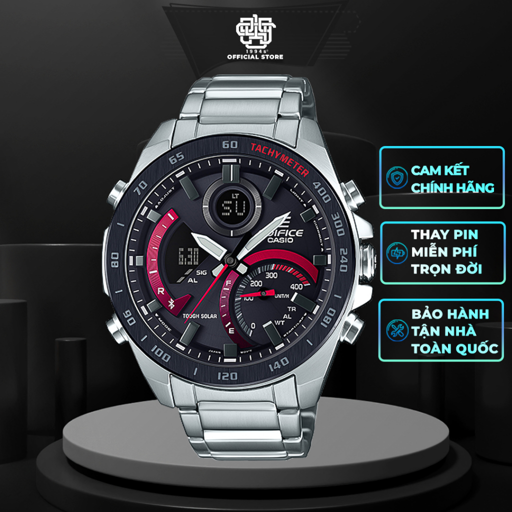 Đồng hồ Nam CASIO EDIFICE ECB-900DB-1A Hàng chính hãng