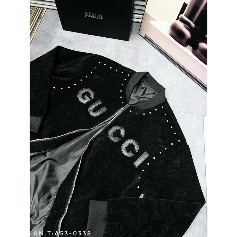 Áo khoác nam thêu chữ da bản SUPPER hàng QC cao cấp