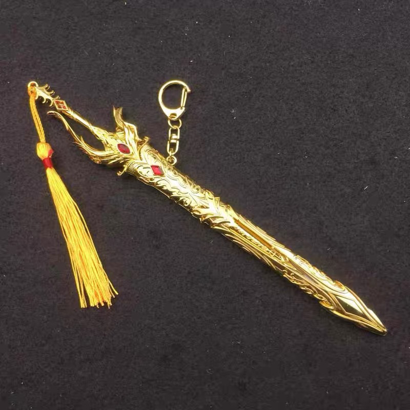 Mô hình Thiên Sứ Thánh Kiếm mẫu mới dài 22cm bằng Kim Loại Cao Cấp Siêu Đẹp mô hình Đấu La Đại Lục trưng bày trang trí