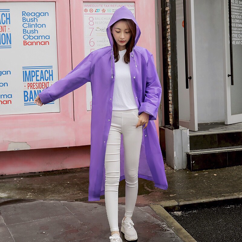 Áo mưa cao cấp mặc sử dụng được nhiều lần ** Cực chất cực dễ thương