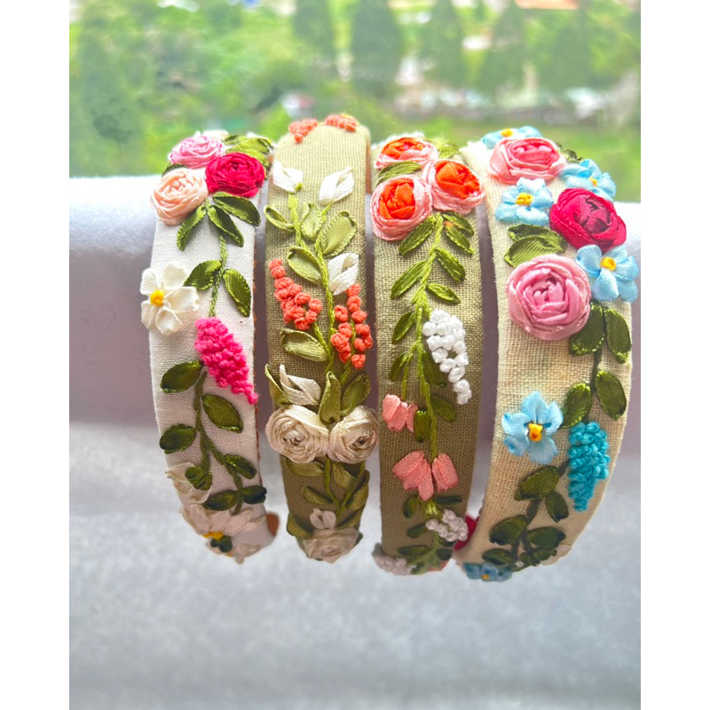 Cài tóc thêu Handmade by Chang