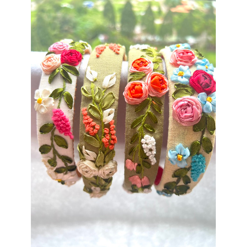 Cài tóc thêu Handmade by Chang